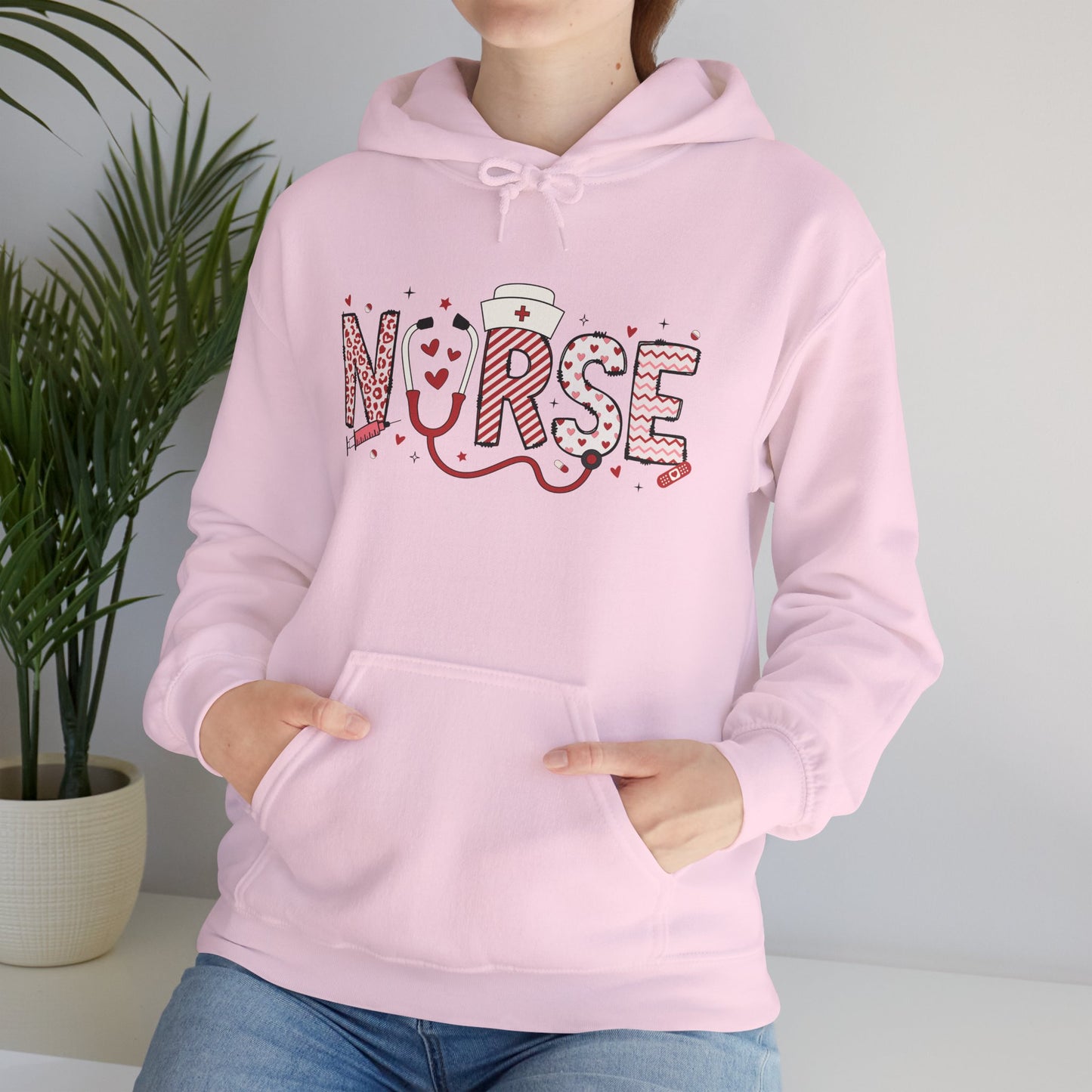 Cozy Unisex Nurse Hoodie - Soft, Warm & Stylish Sweatshirt