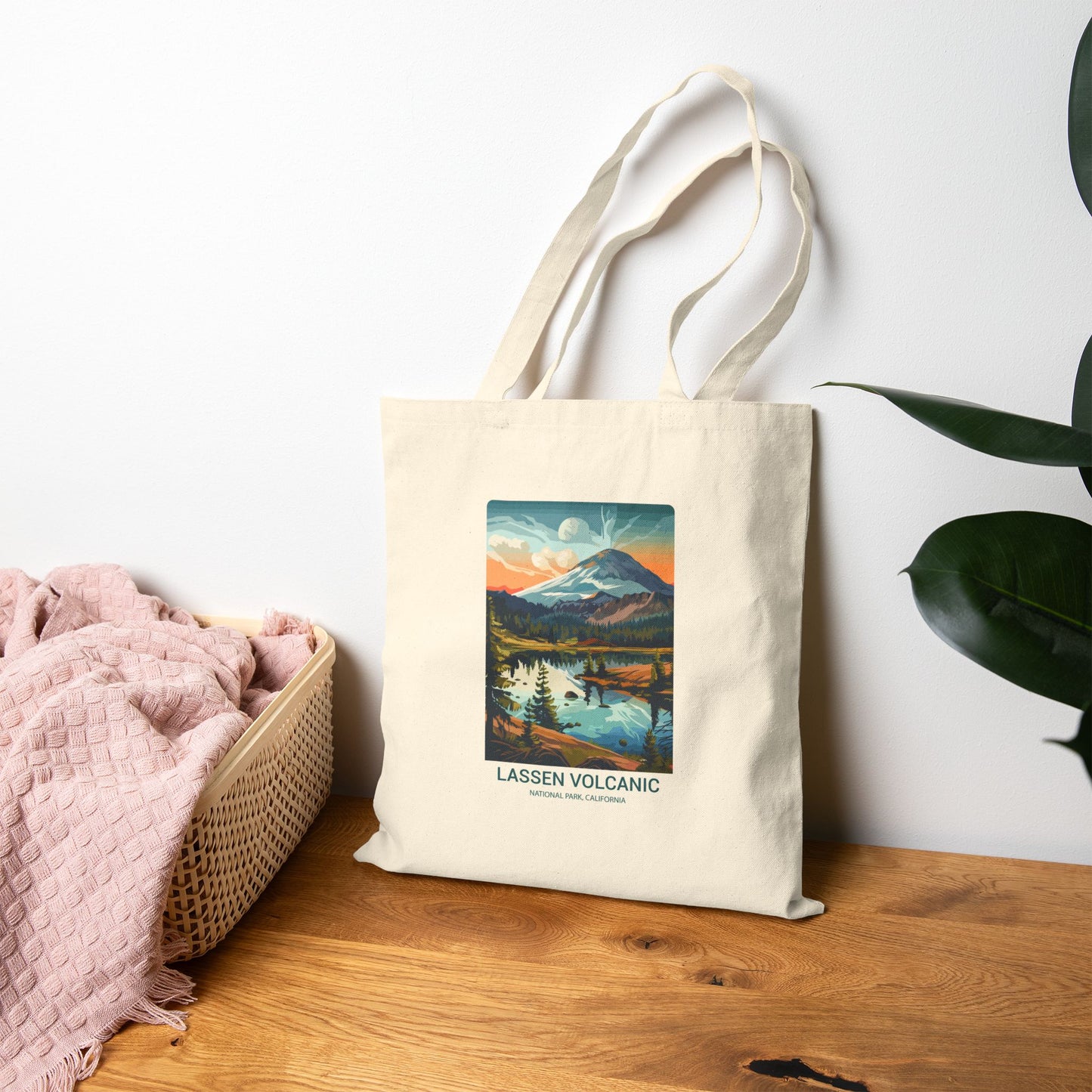 Lassen Volcanic National Park Canvas Tote Bag