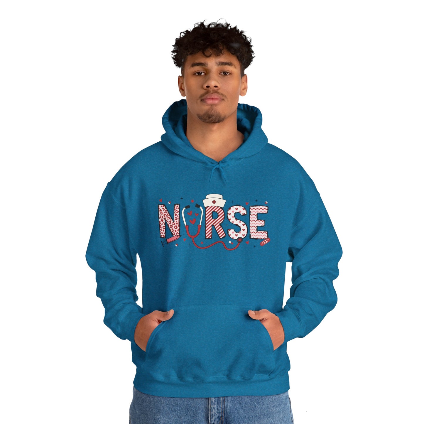 Cozy Unisex Nurse Hoodie - Soft, Warm & Stylish Sweatshirt
