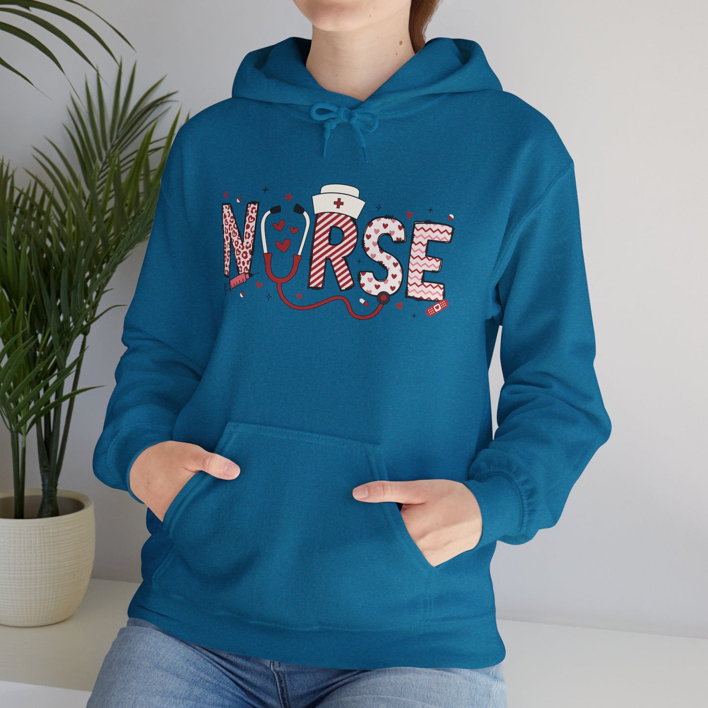 Cozy Unisex Nurse Hoodie - Soft, Warm & Stylish Sweatshirt