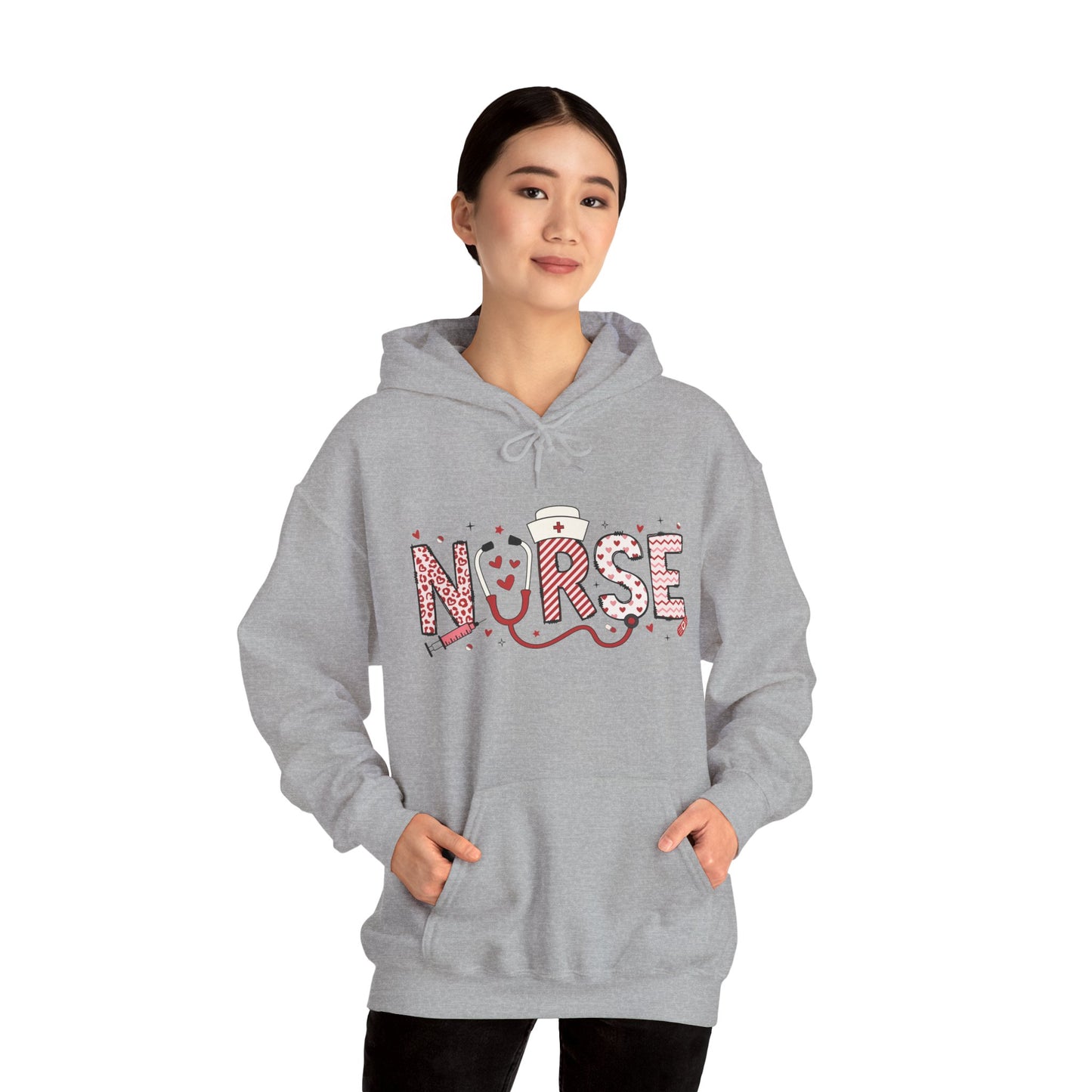 Cozy Unisex Nurse Hoodie - Soft, Warm & Stylish Sweatshirt