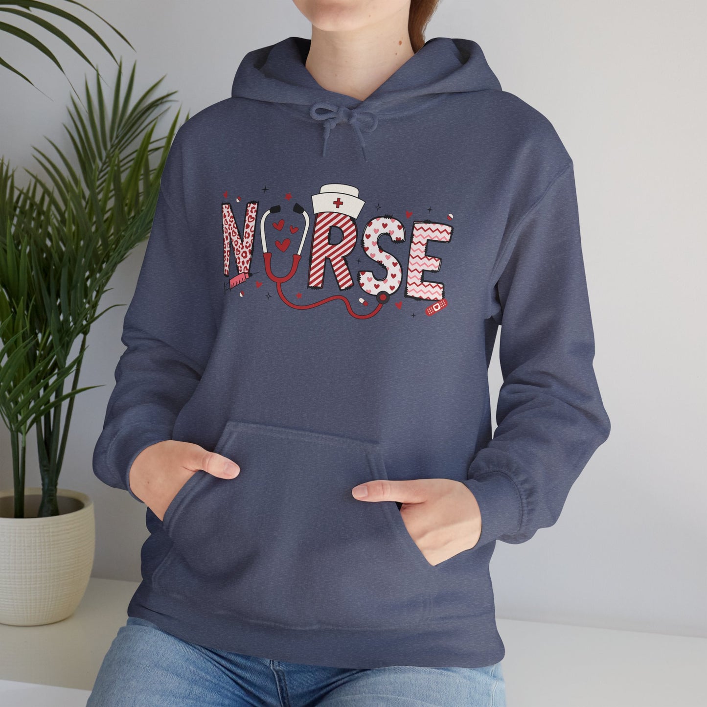 Cozy Unisex Nurse Hoodie - Soft, Warm & Stylish Sweatshirt
