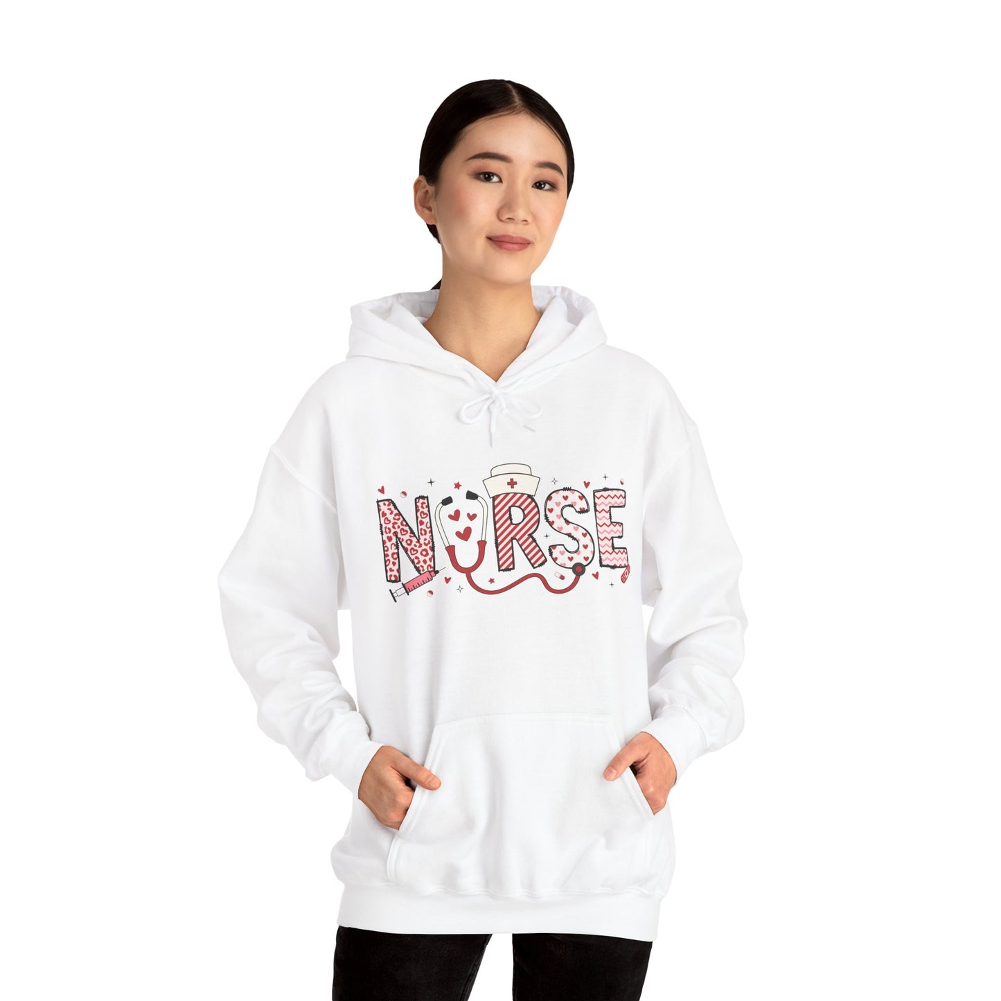 Cozy Unisex Nurse Hoodie - Soft, Warm & Stylish Sweatshirt