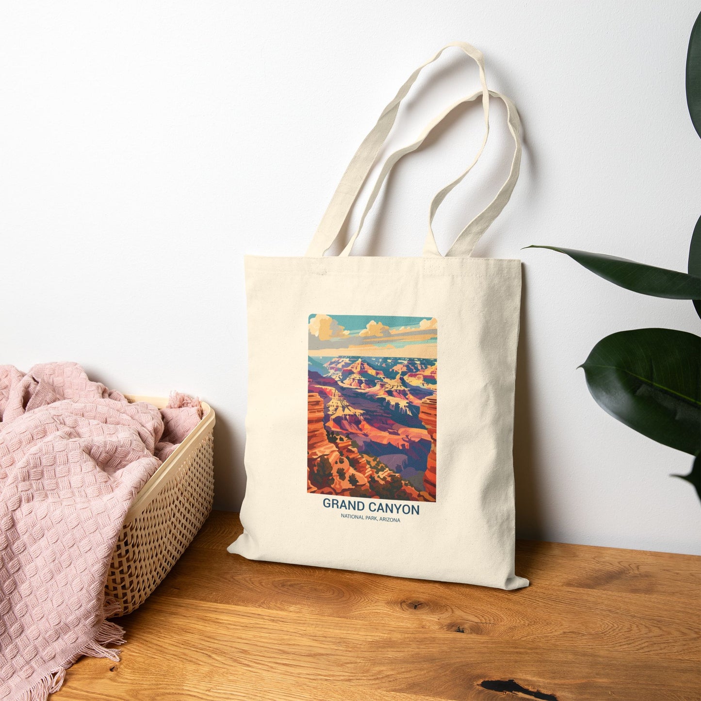 Grand Canyon Canvas Tote Bag