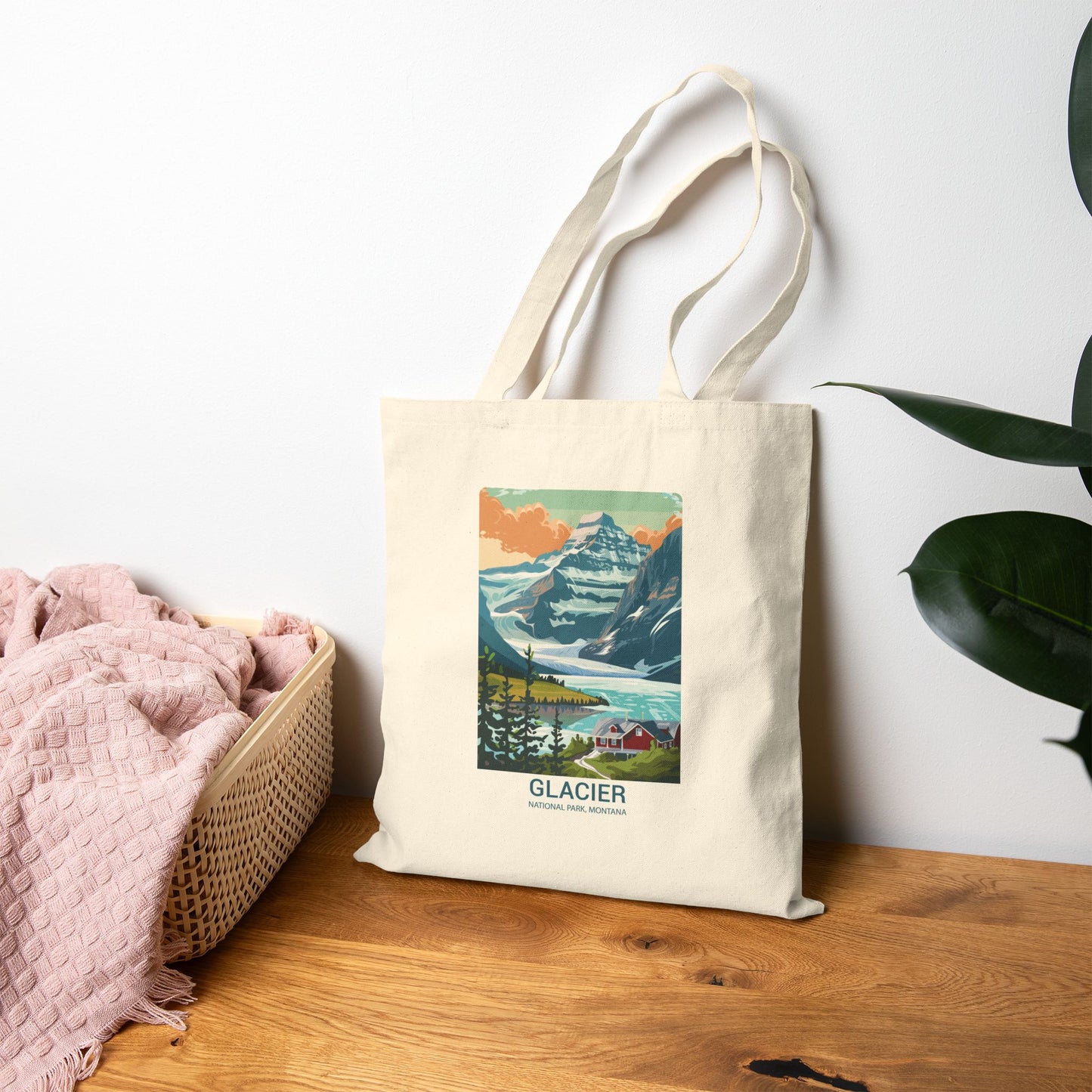 Glacier National Park Tote Bag