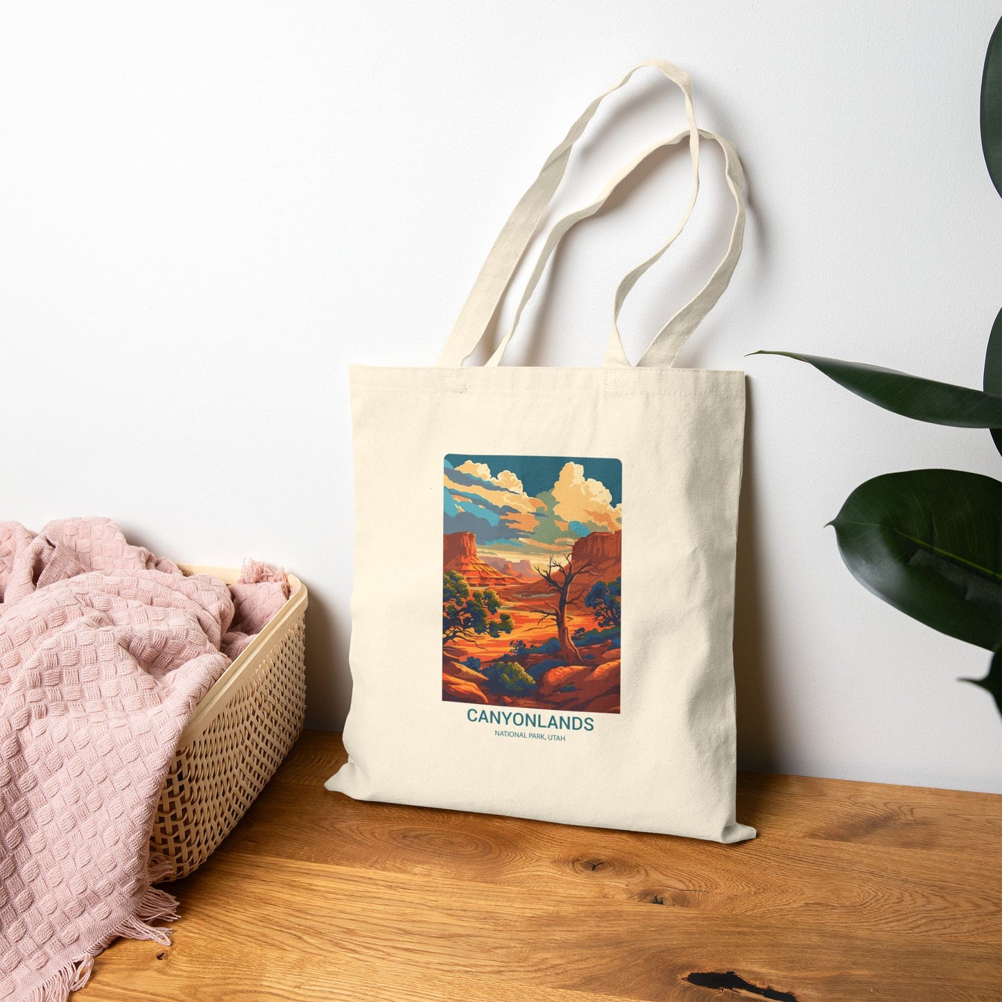 Canyonlands National Park Canvas Tote Bag