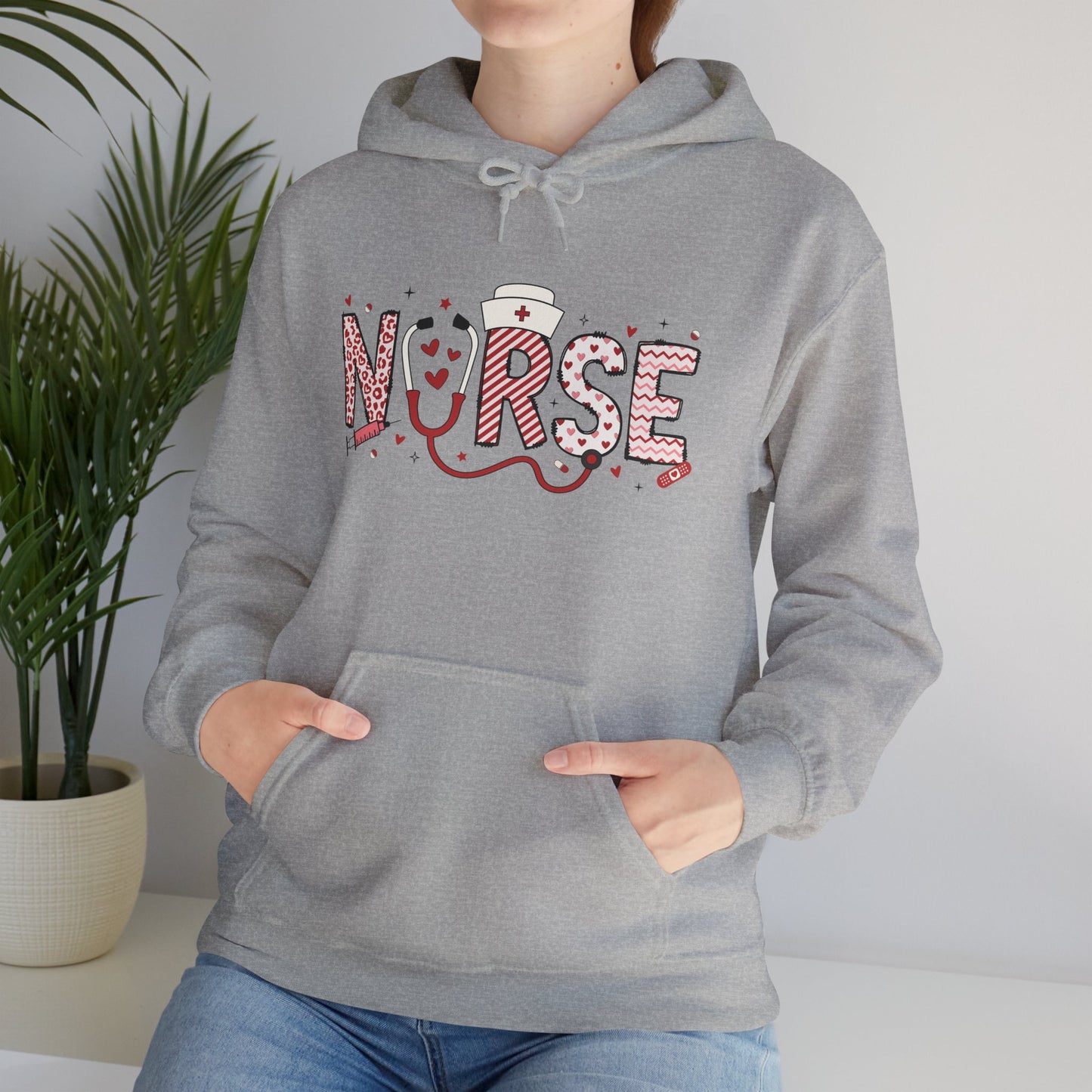 Cozy Unisex Nurse Hoodie - Soft, Warm & Stylish Sweatshirt