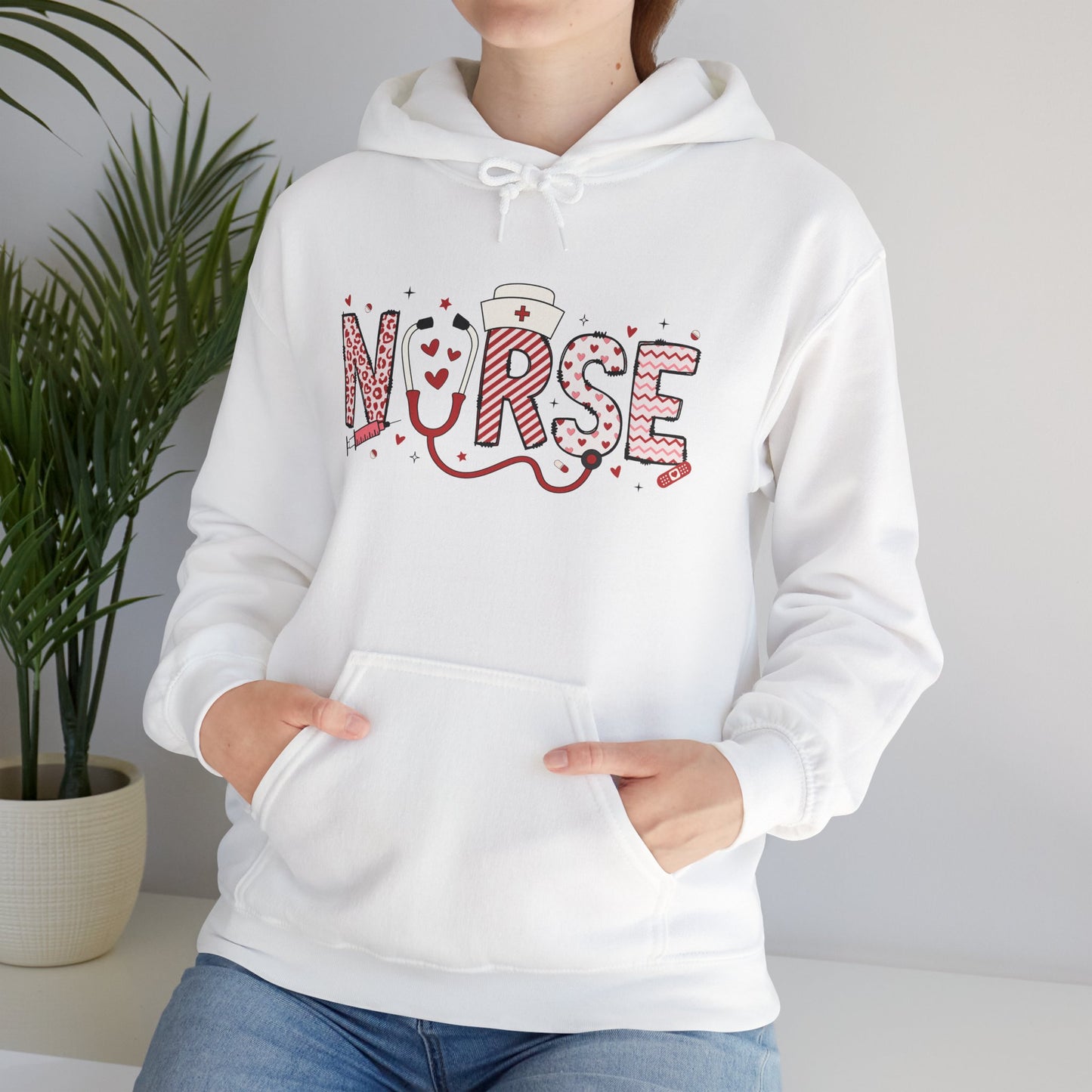 Cozy Unisex Nurse Hoodie - Soft, Warm & Stylish Sweatshirt