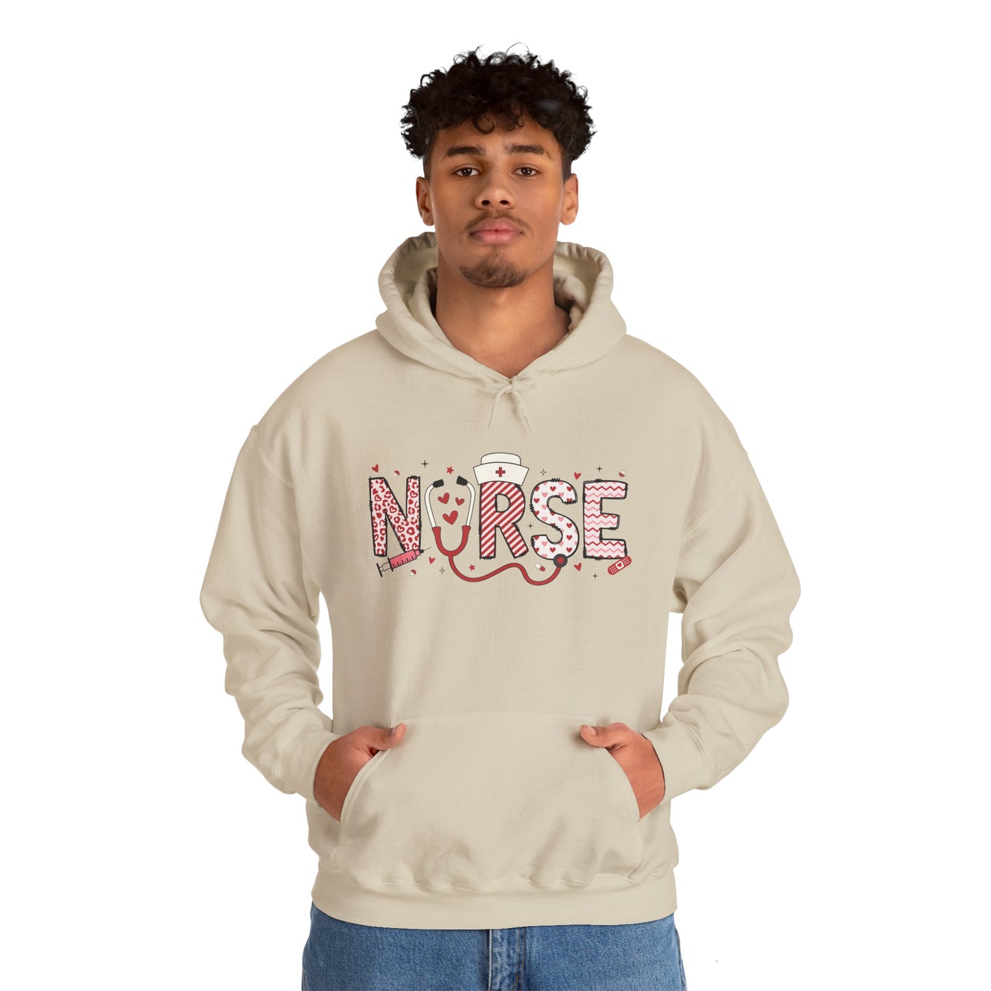 Cozy Unisex Nurse Hoodie - Soft, Warm & Stylish Sweatshirt