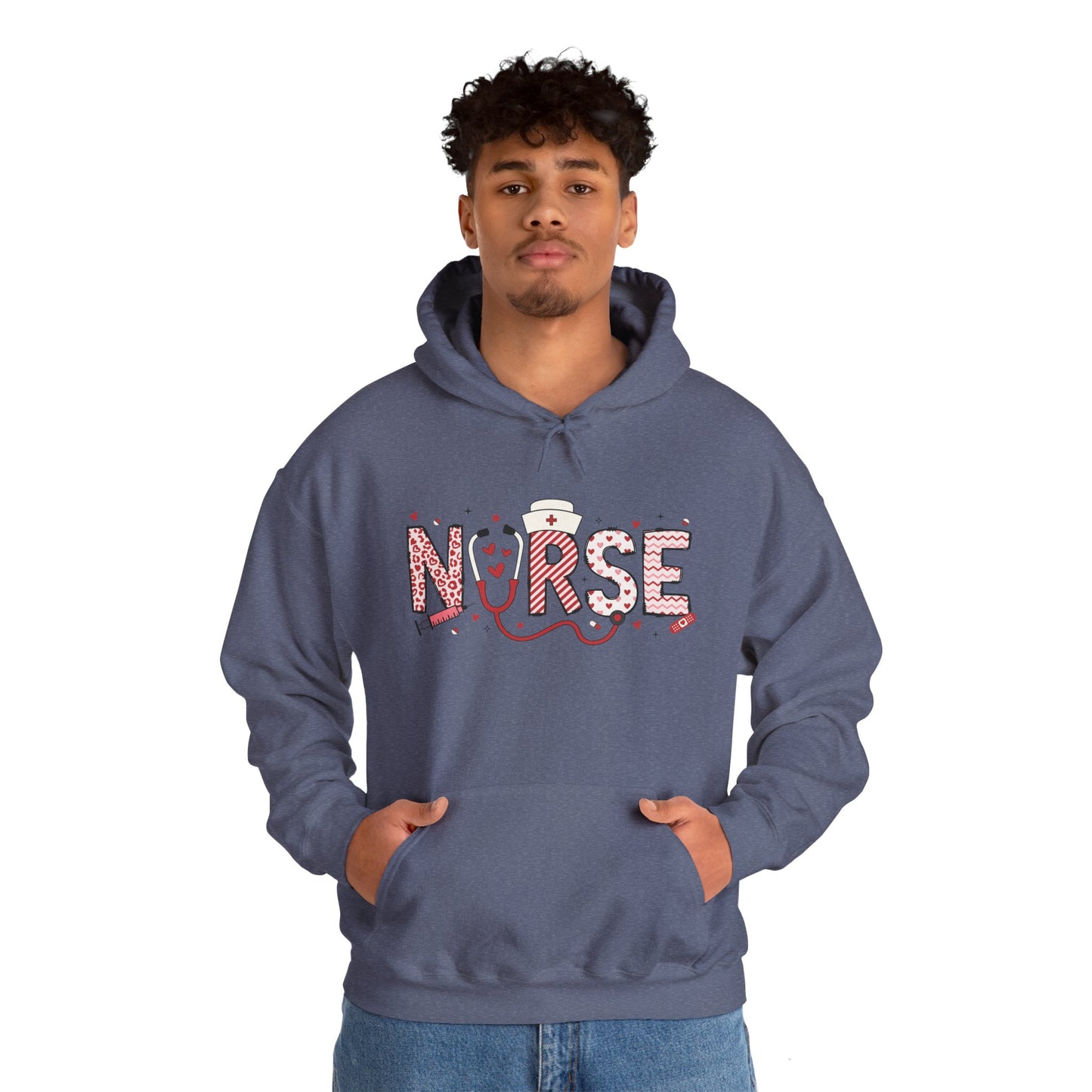 Cozy Unisex Nurse Hoodie - Soft, Warm & Stylish Sweatshirt