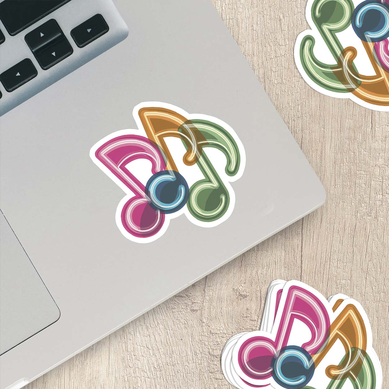 Retro 90βs Sticker β Weatherproof Vinyl for Laptops, Cups & More