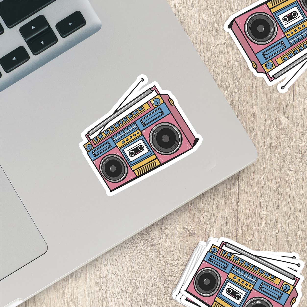 Retro 90βs Sticker β Weatherproof Vinyl for Laptops, Cups & More