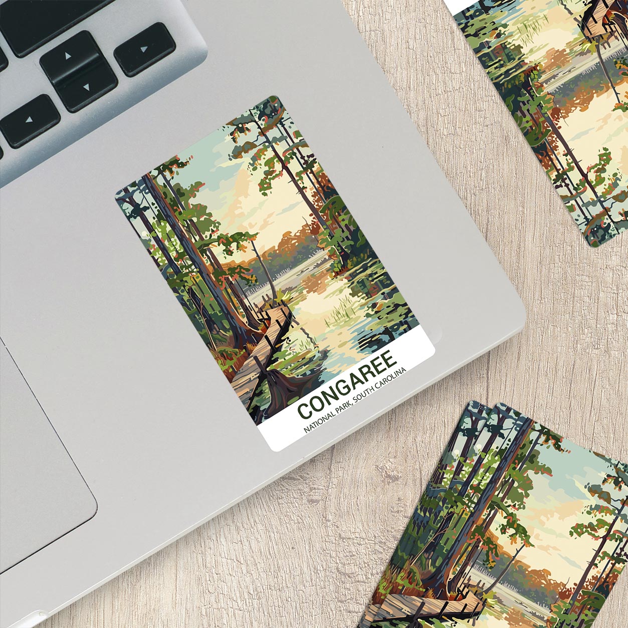 Congaree National Park Sticker – Durable Vinyl Sticker