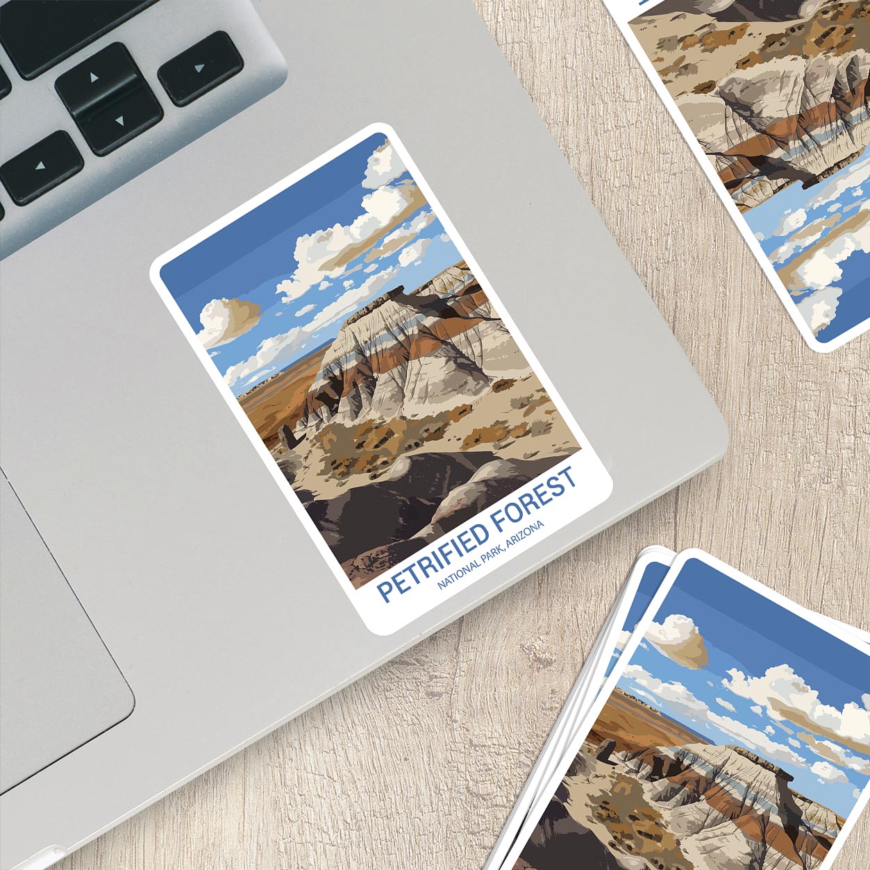 Petrified Forest National Park Sticker – Durable Vinyl Sticker