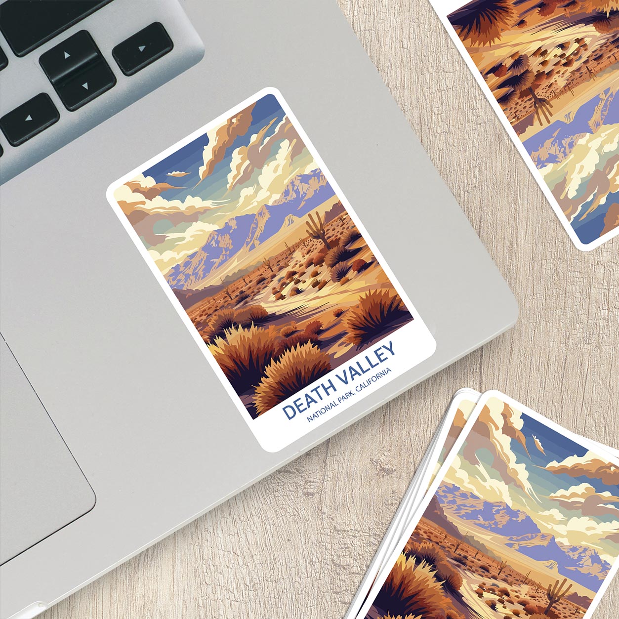 Death Valley National Park Sticker – Durable Vinyl Sticker
