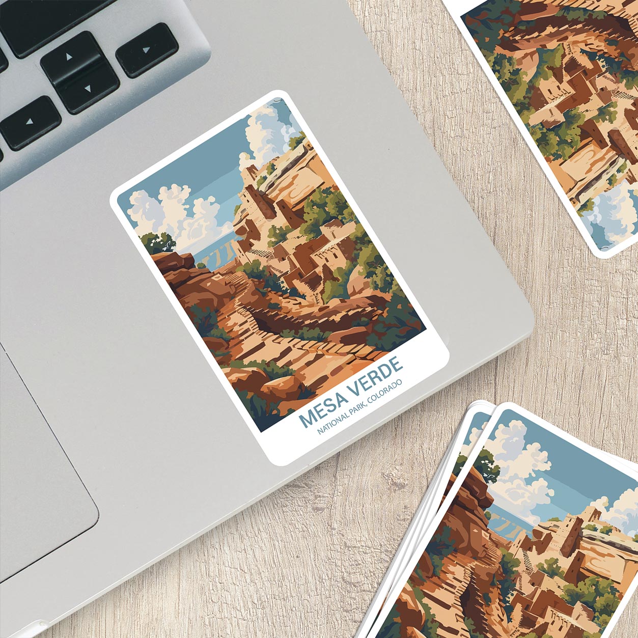 Mesa Verde National Park Sticker – Durable Vinyl Sticker