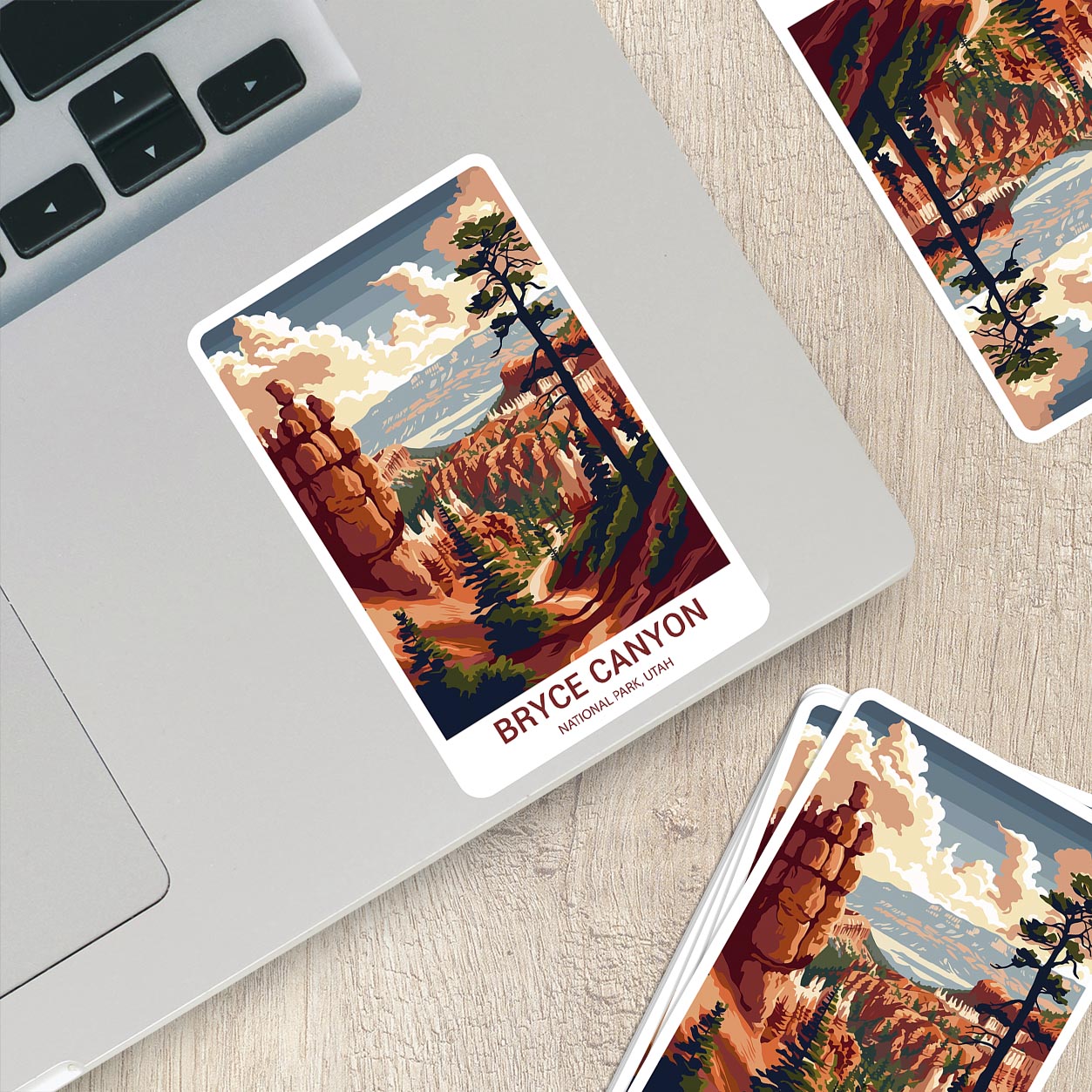 Bryce Canyon National Park Sticker – Durable Vinyl Sticker