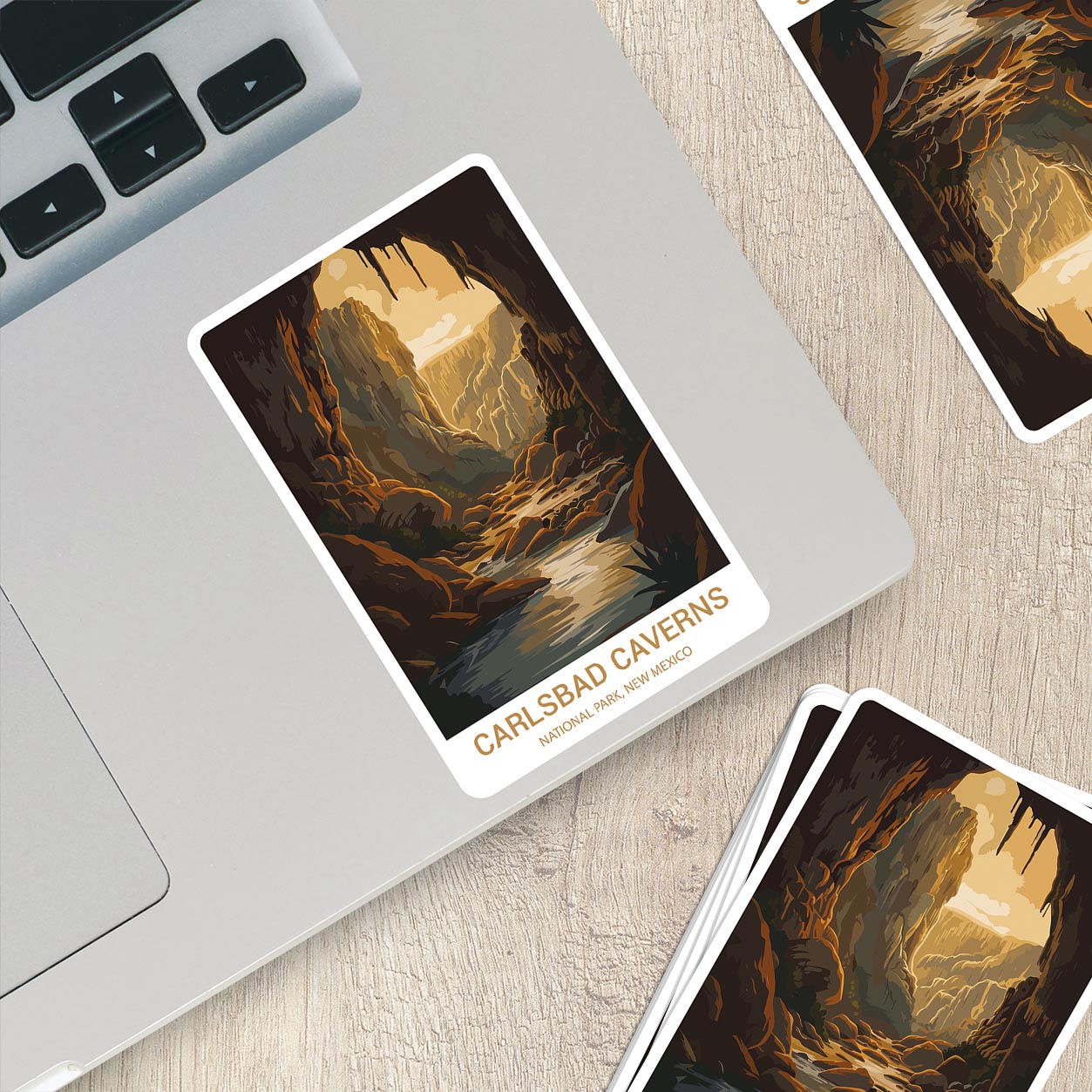 Carlsbad Caverns National Park Sticker – Durable Vinyl Sticker