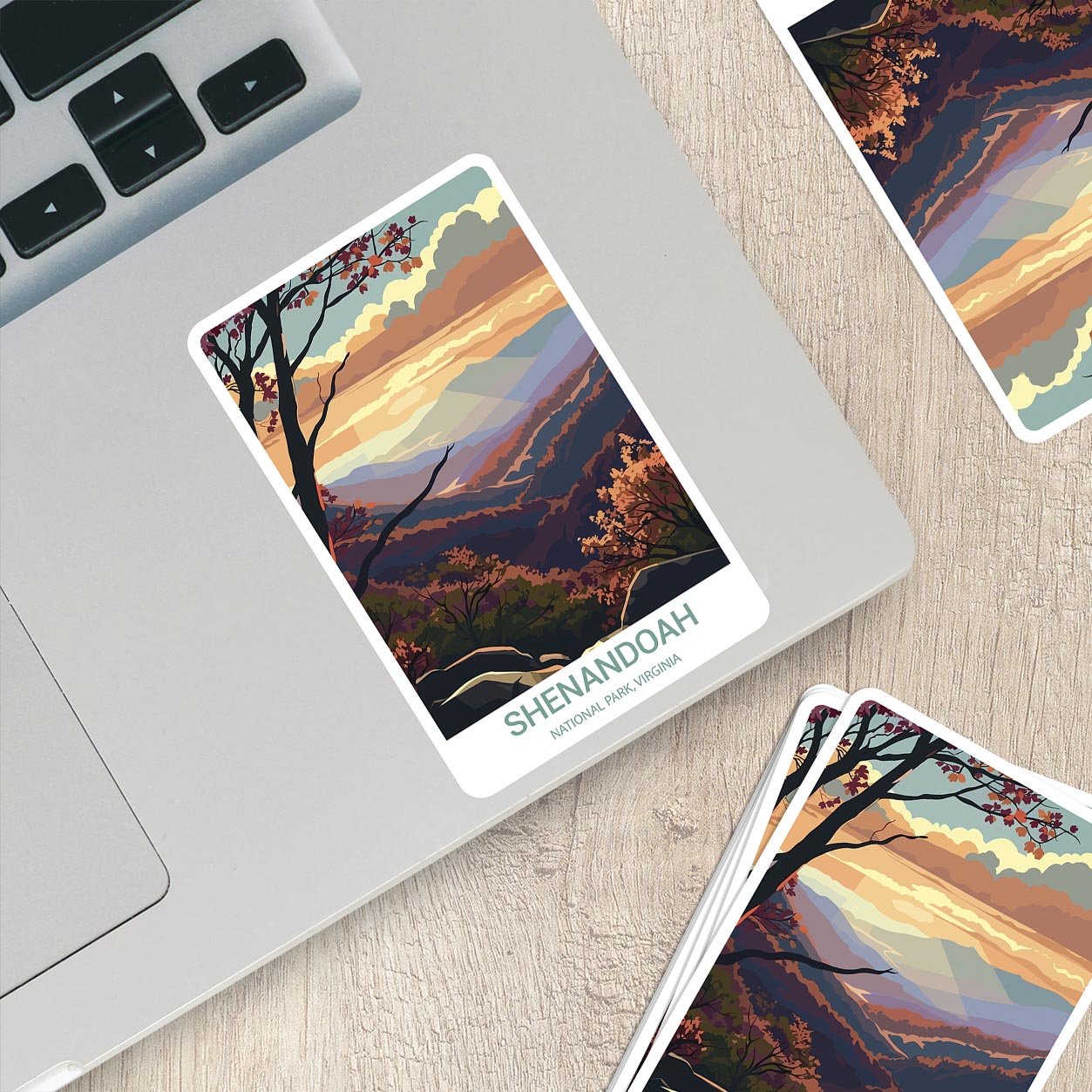 Shenandoah National Park Sticker – Durable Vinyl Sticker
