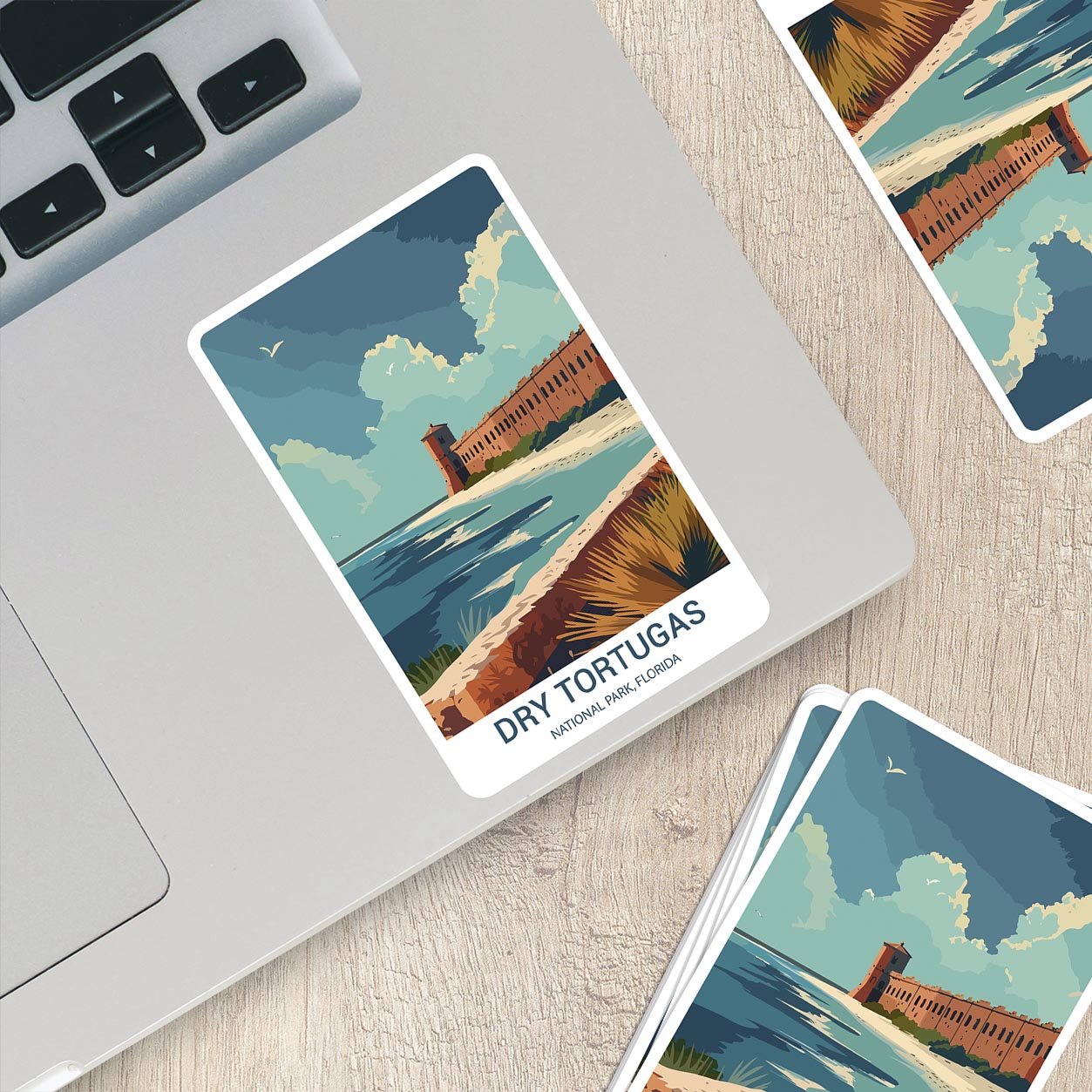 Dry Tortugas National Park Sticker – Durable Vinyl Sticker