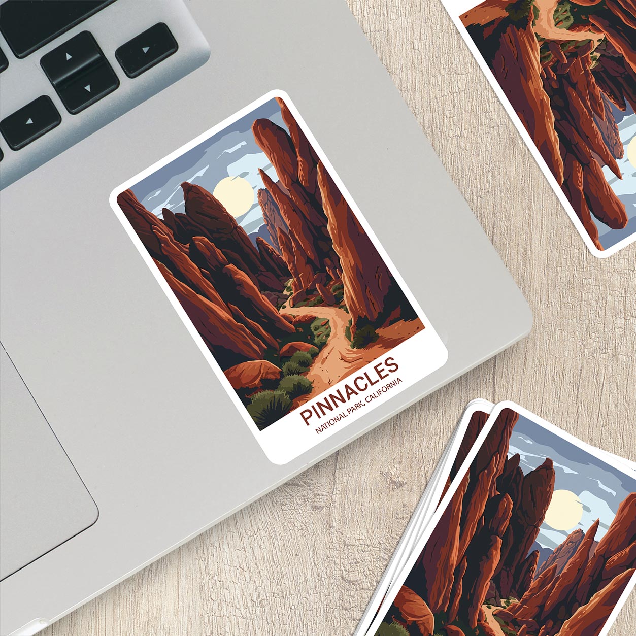 Pinnacles National Park Sticker – Durable Vinyl Sticker