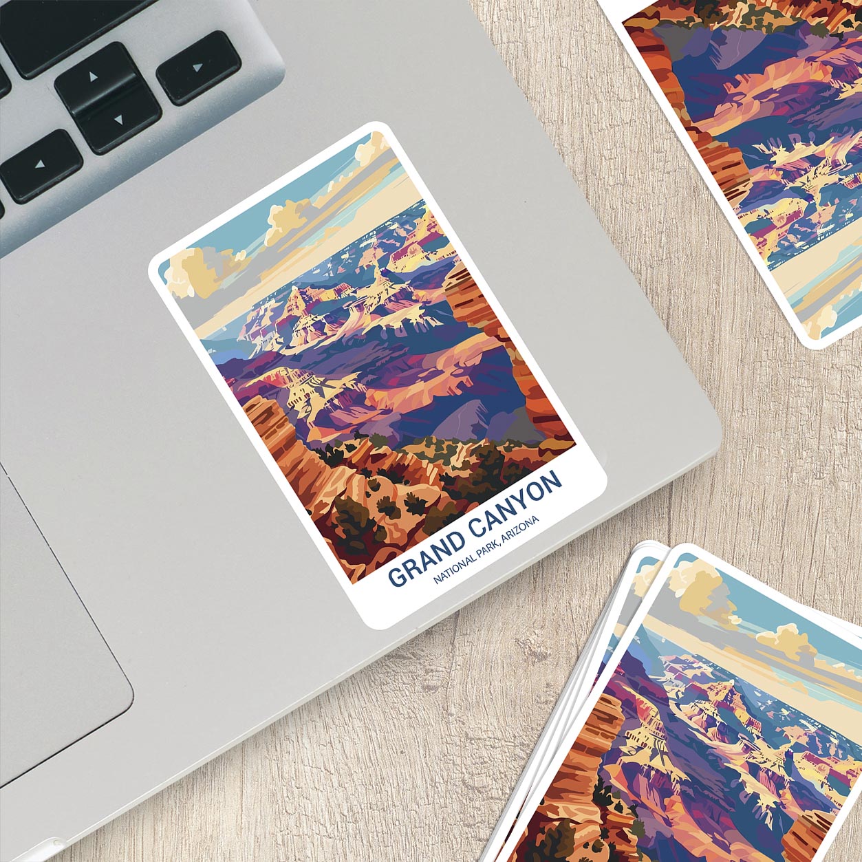 Grand Canyon National Park Sticker – Durable Vinyl Sticker