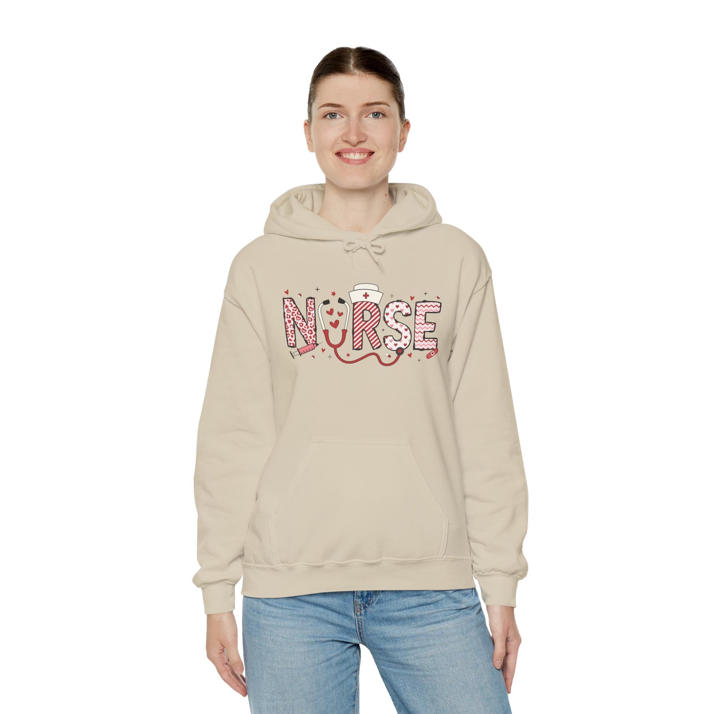 Cozy Unisex Nurse Hoodie - Soft, Warm & Stylish Sweatshirt