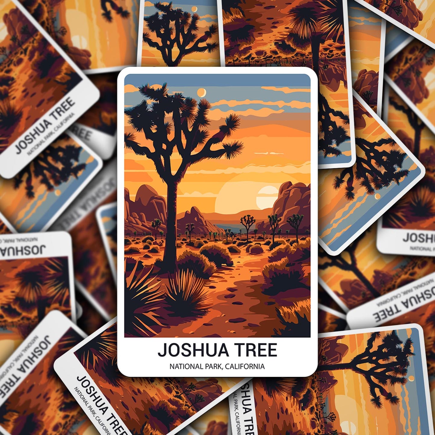 Joshua Tree National Park Sticker – Durable Vinyl Sticker