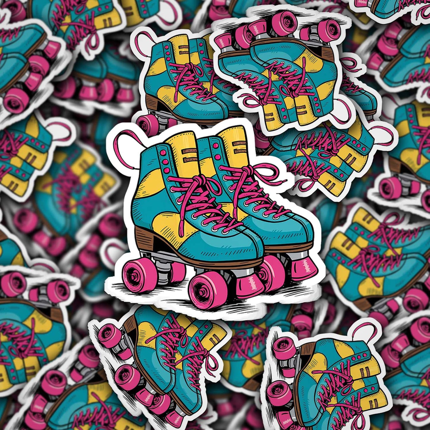 Retro 90βs Sticker β Weatherproof Vinyl for Laptops, Cups & More