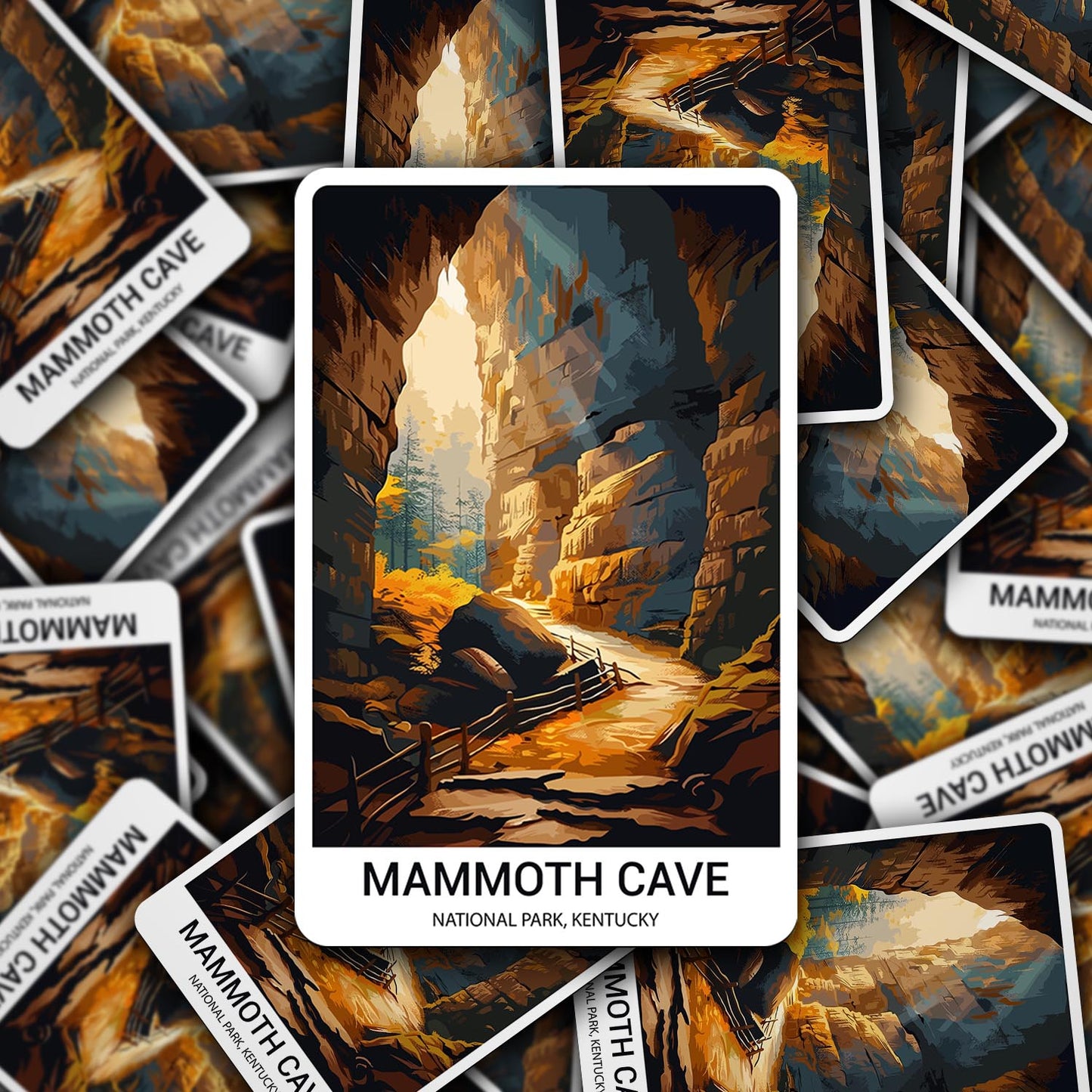 Mammoth Cave National Park Sticker – Durable Vinyl Sticker