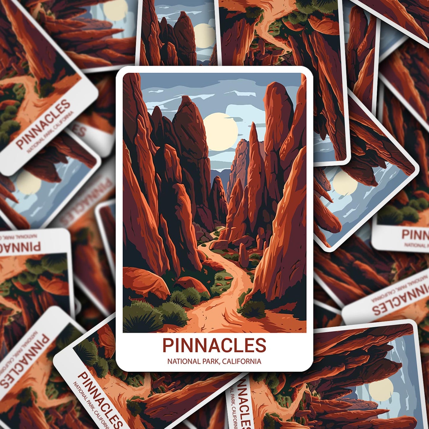 Pinnacles National Park Sticker – Durable Vinyl Sticker