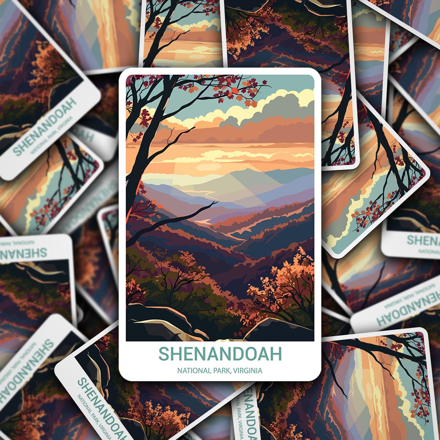 Shenandoah National Park Sticker – Durable Vinyl Sticker