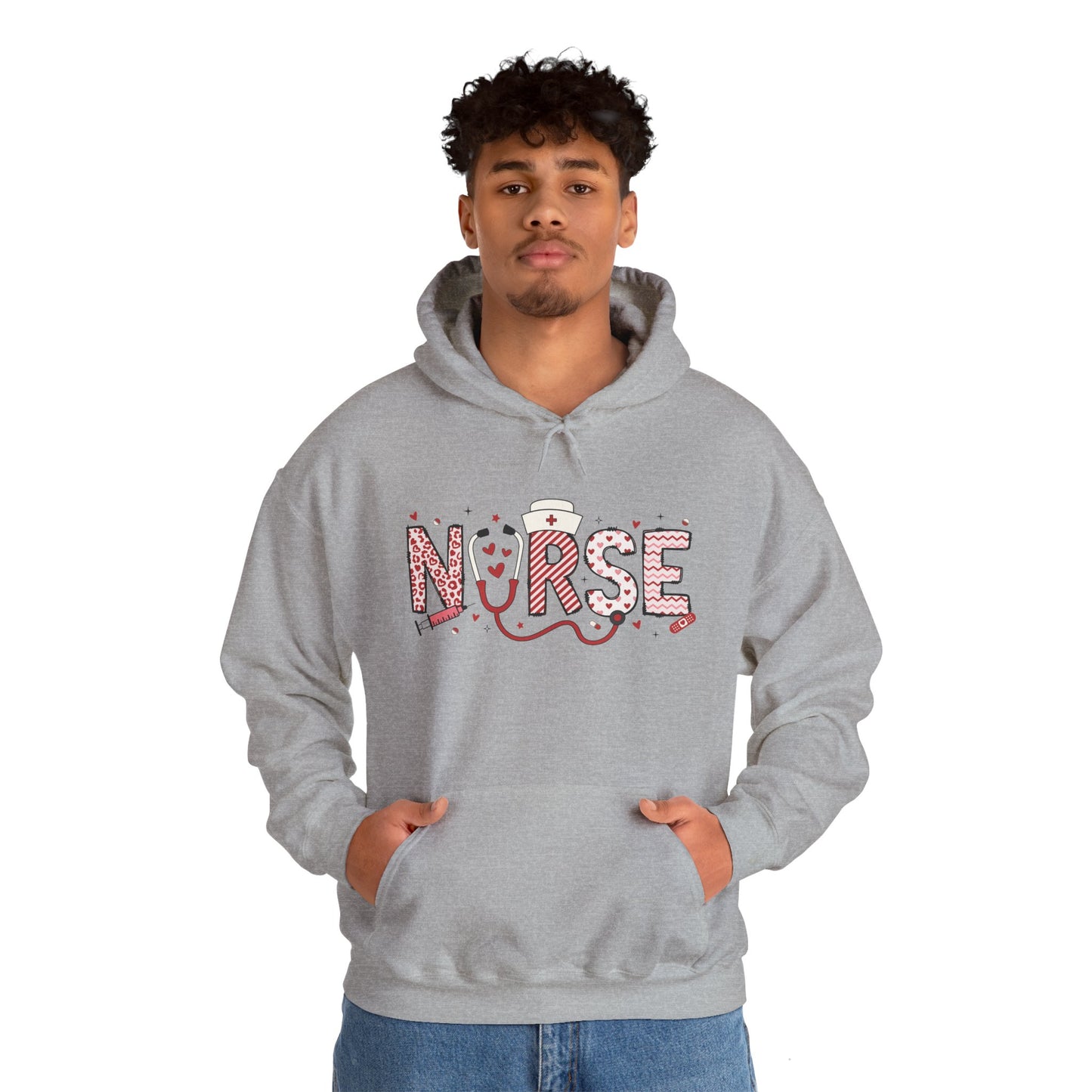 Cozy Unisex Nurse Hoodie - Soft, Warm & Stylish Sweatshirt