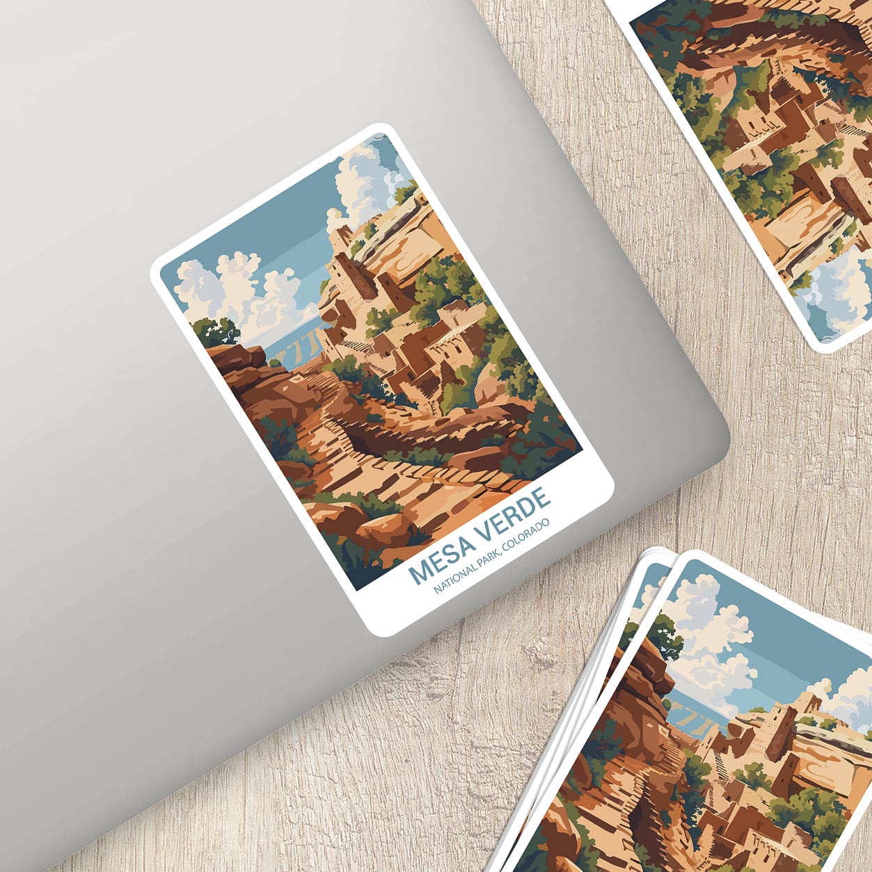 Mesa Verde National Park Sticker – Durable Vinyl Sticker