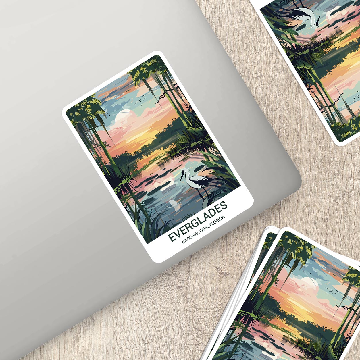 Everglades National Park Sticker – Durable Vinyl Sticker