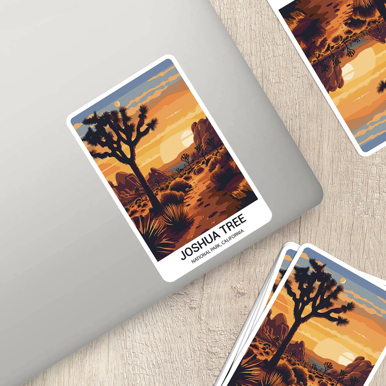 Joshua Tree National Park Sticker – Durable Vinyl Sticker