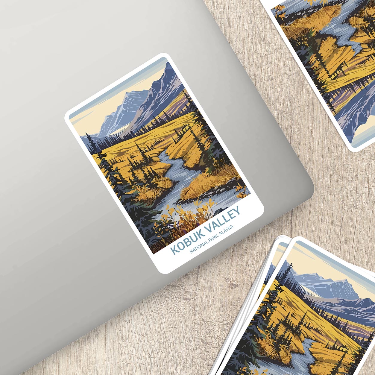 Kobuk Valley National Park Sticker – Durable Vinyl Sticker