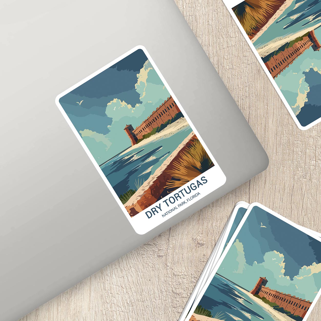 Dry Tortugas National Park Sticker – Durable Vinyl Sticker