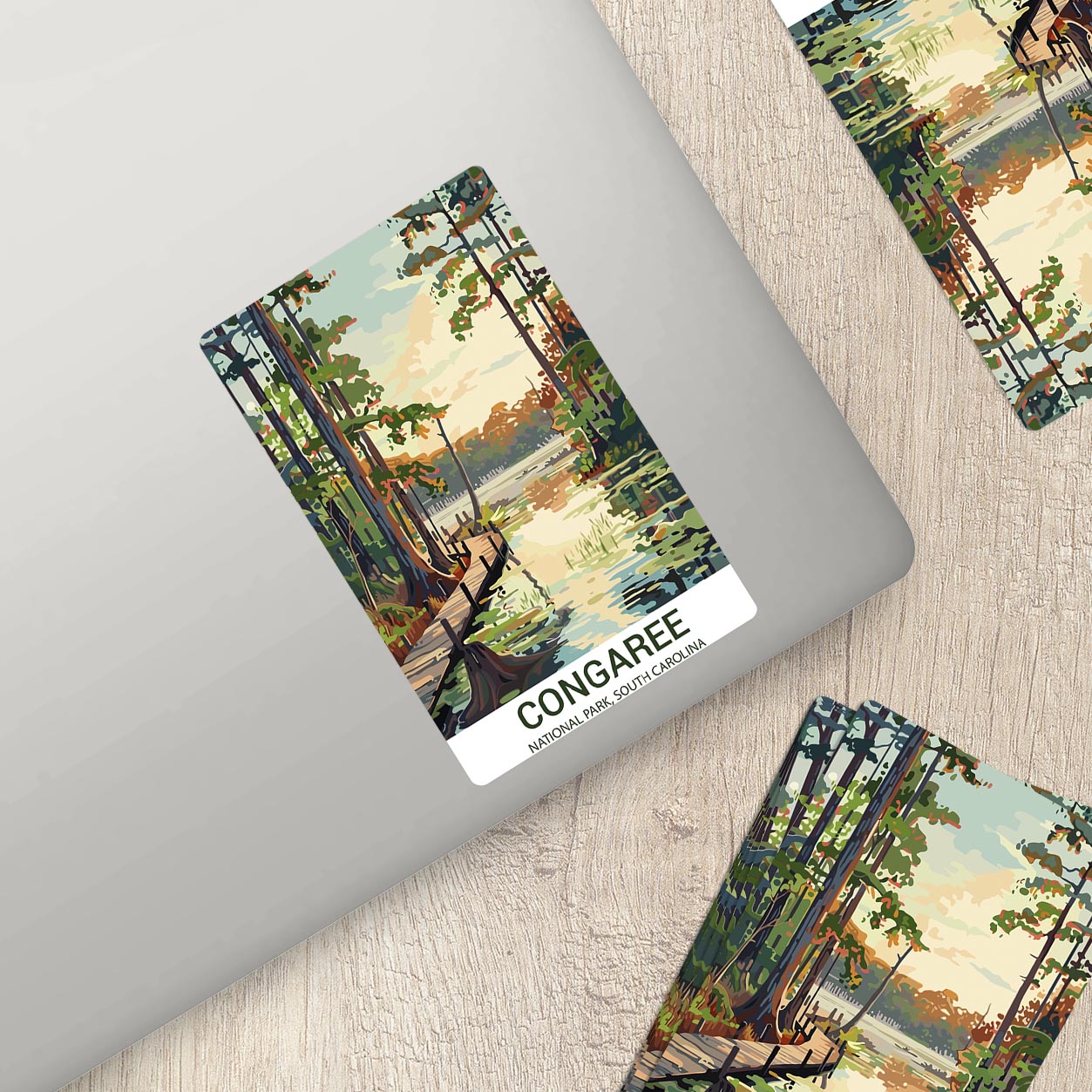 Congaree National Park Sticker – Durable Vinyl Sticker
