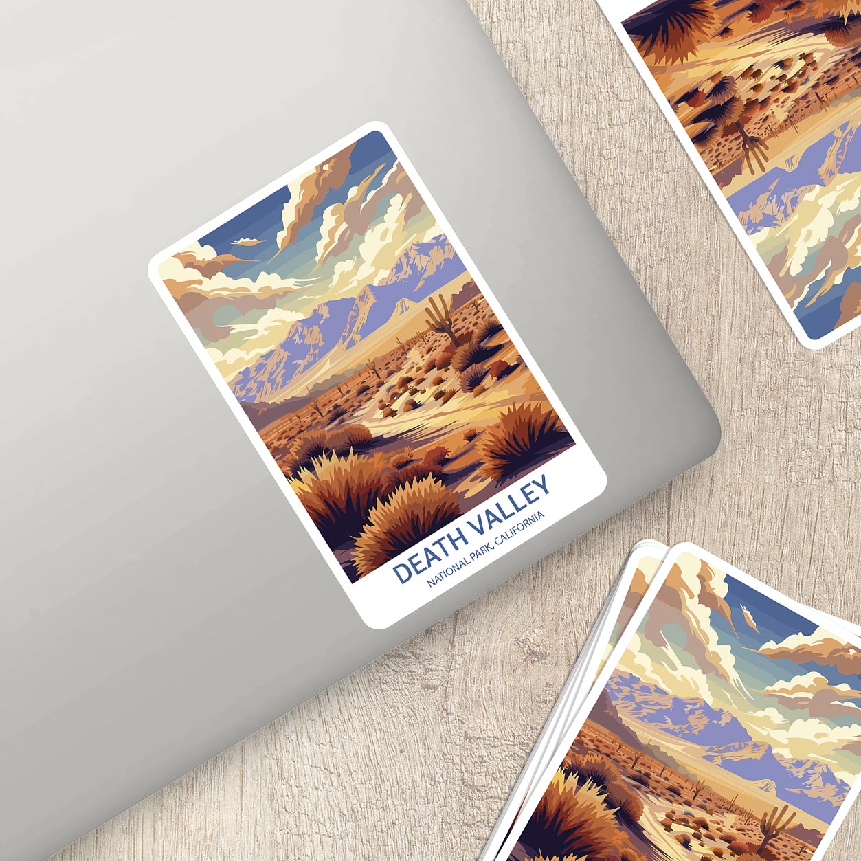Death Valley National Park Sticker – Durable Vinyl Sticker