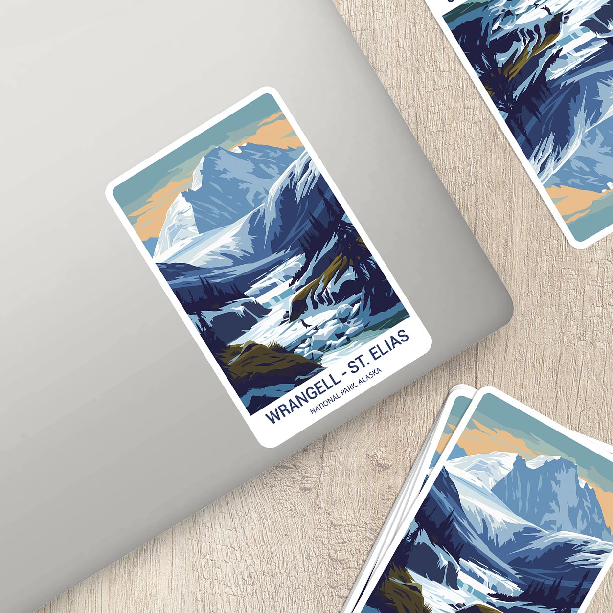Wrangell - St. Elias National Park Sticker – Durable Vinyl Sticker
