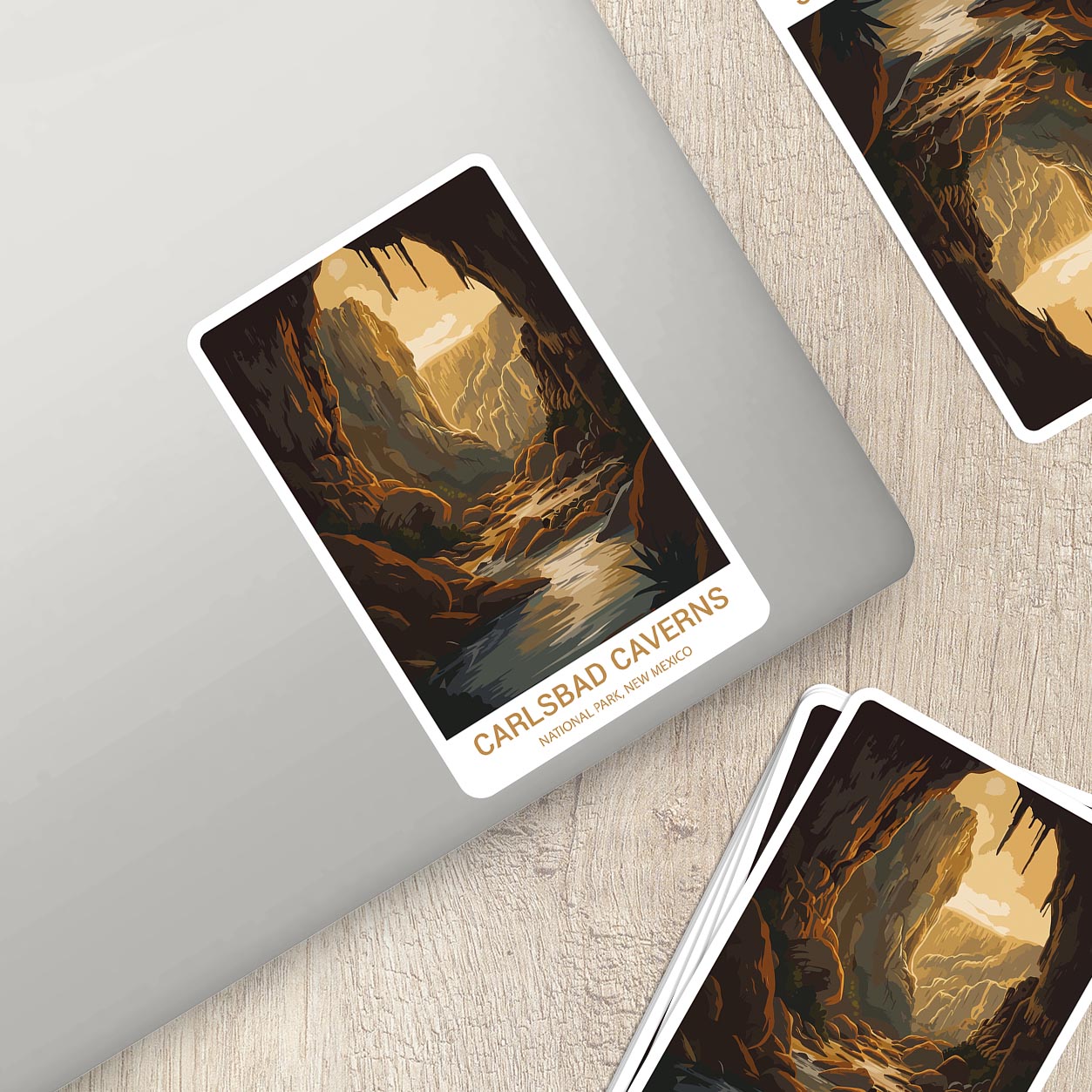 Carlsbad Caverns National Park Sticker – Durable Vinyl Sticker