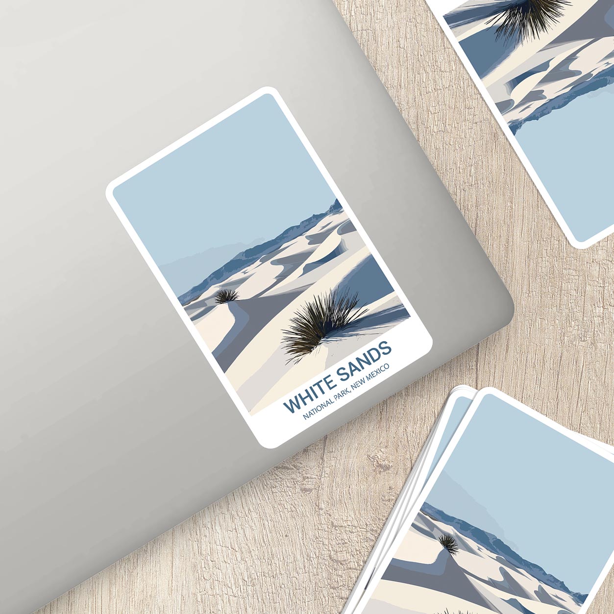 White Sands National Park Sticker – Durable Vinyl Sticker