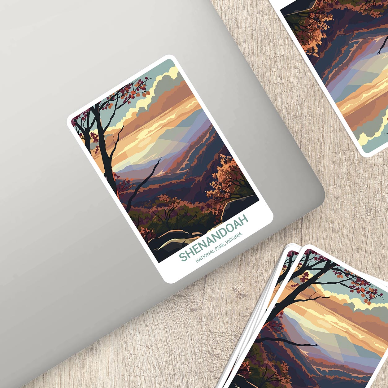 Shenandoah National Park Sticker – Durable Vinyl Sticker