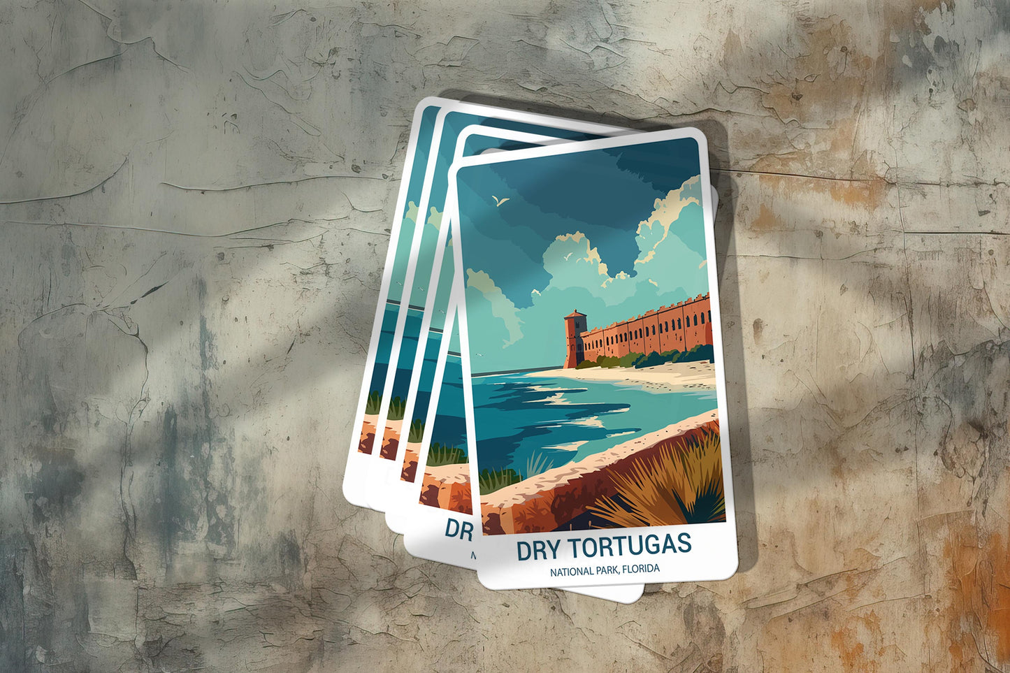 Dry Tortugas National Park Sticker – Durable Vinyl Sticker