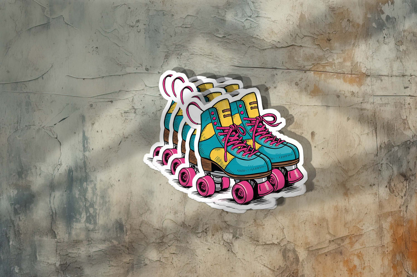 Retro 90βs Sticker β Weatherproof Vinyl for Laptops, Cups & More