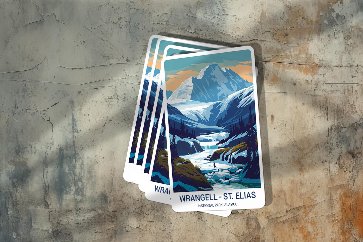 Wrangell - St. Elias National Park Sticker – Durable Vinyl Sticker
