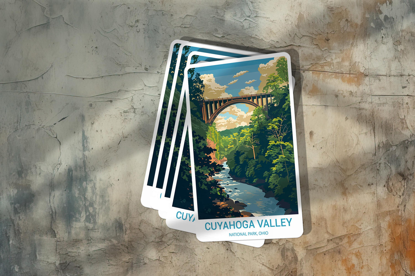 Cuyahoga Valley National Park Sticker – Durable Vinyl Sticker