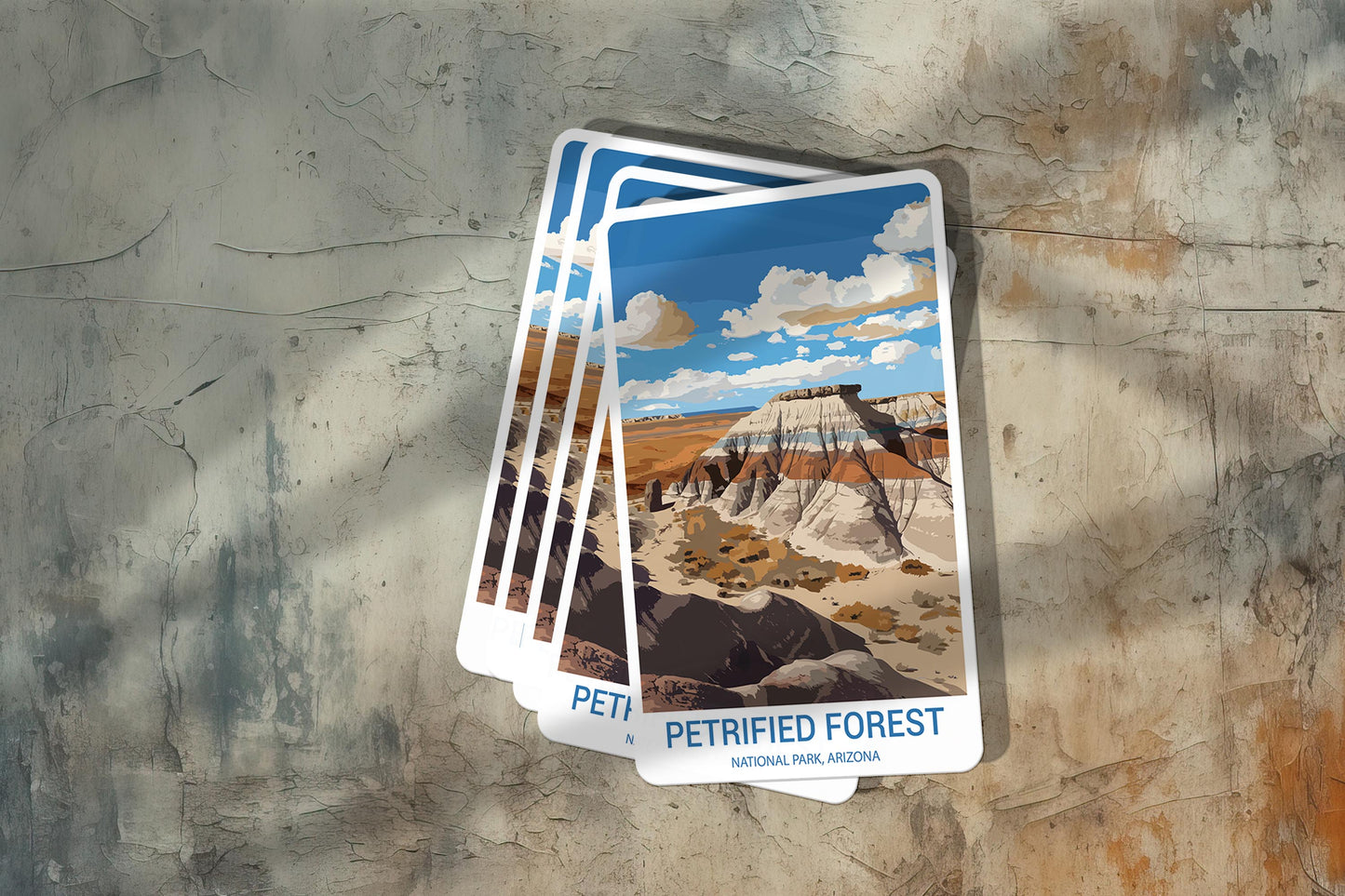 Petrified Forest National Park Sticker – Durable Vinyl Sticker