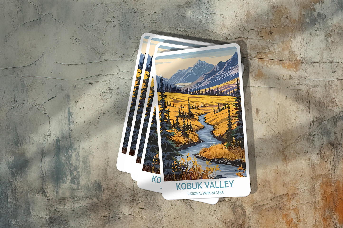 Kobuk Valley National Park Sticker – Durable Vinyl Sticker